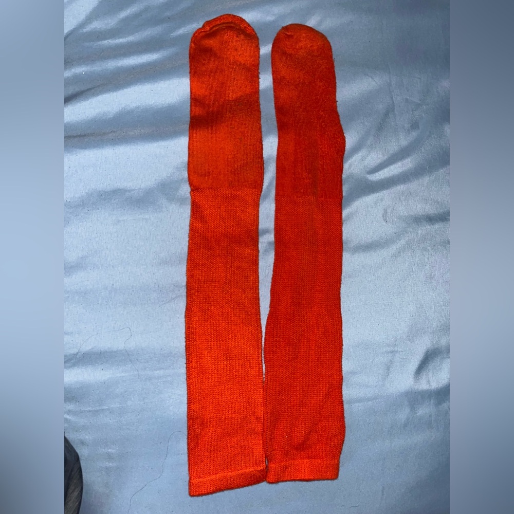 Orange Knee socks